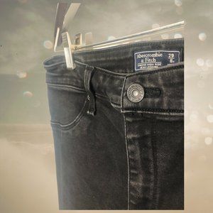 Abercrombie & Fitch Simone High Rise Jean Leggings in Black